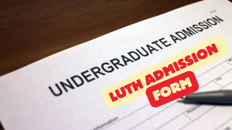 LUTH SHIM admission form