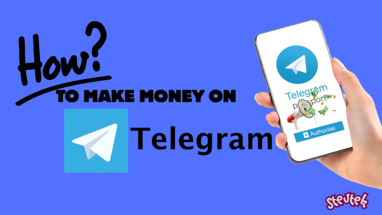 HOW TO MAKE MONEY ON TELEGRAM
