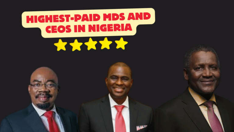 Highest-Paid MDs and CEOs in Nigeria