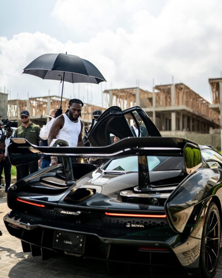 burna boy car collection